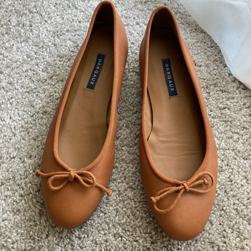 Margaux Demi Flat - Saddle